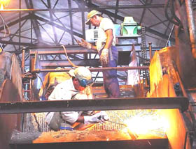 La calidad de las reparaciones incidieron favorablemente en la reducción del tiempo perdido en el área industrial. Foto: Jorge Luis Téllez