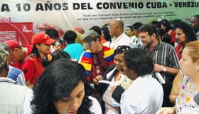 Los Gobiernos de Cuba y Venezuela han liderado con �xito esta d�cada de intercambio bilateral en el �mbito educativo. Foto: Juvenal Bal�n