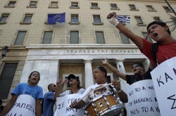 El plan de reformas volver� a esquilmar a la poblaci�n griega. Foto: Reuters 