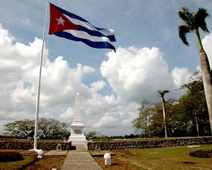 Monumento a Jos� Mart� en Dos R�os, donde cay� en combate.