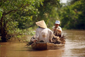 El programa de reducción de la pobreza en Vietnam prioriza las comunidades cercanas al río Mekong.