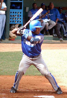 Tabares promedia por encima de los 400 en la actual postemporada.