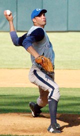El zurdo Folch logr su primer triunfo frente a los Naranjas en la temporada. Foto Ricardo Lpez Hevia. 