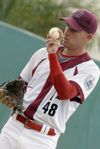 Yulieski Gonzlez ponch a 12, permiti solo cuatro jits y mereci haber ganado el juego. Foto: Ricardo Lpez Hevia