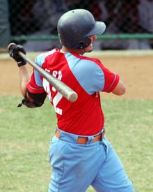 Mario Vega fue la inspiraci�n de los Tigres. Foto Ricardo L�pez Hevia.