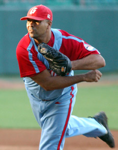 Ciro Silvino abri la brecha para los Alazanes. Foto: Ricardo Lpez Hevia