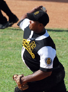 El pitcheo guantanamero ha mostrado una mejora notable. Foto: Otmaro Rodrguez