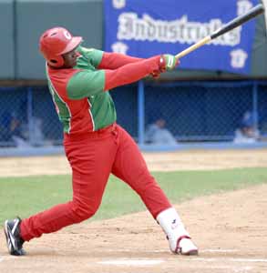 Joan Carlos Pedroso fue ayer el le�ador mayor. Foto: Ricardo L�pez Hevia.