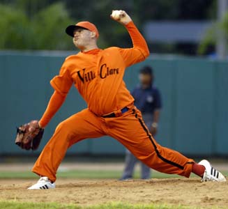 El zurdo Siverio domin� a los Tigres a su antojo. FOTO: RICARDO L�PEZ HEVIA