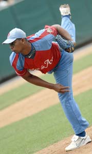 Otra vez Vladimir meti� a los alazanes en cintura. Foto: Ricardo L�pez Hevia