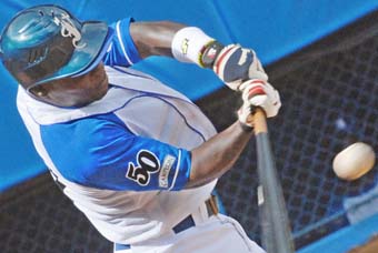 Juan Carlos Torriente est� en su mejor campa�a. Fotos: Ricardo L�pez Hevia