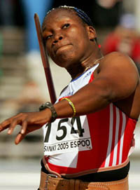 Campeona ol�mpica y bicampeona mundial, ostenta el r�cord del mundo en su especialidad.