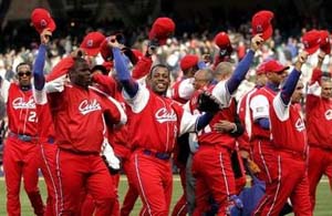 �Cuba a la final del Cl�sico Mundial de B�isbol! Foto: REUTERS