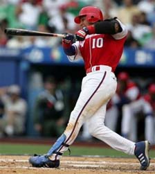 Yulieski Gourriel empuj� tres carreras y conect� jonr�n. Foto: AP