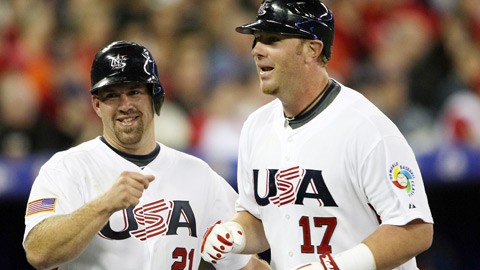 Kevin Youkilis y Adam Dunn, pegaron jonrones ante Canad
