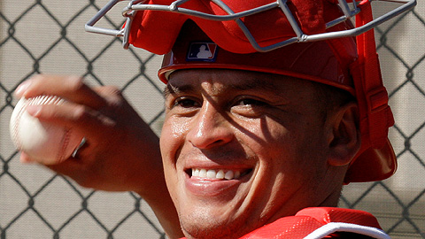 El receptor Carlos Ruiz