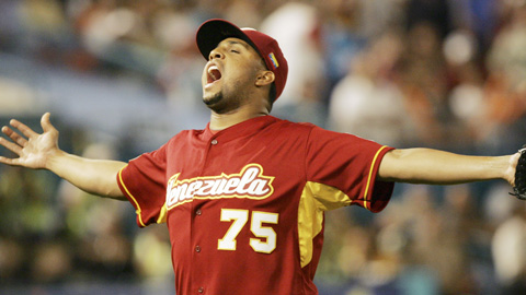 Francisco Rodrguez salvm para Venezuela su tercer juego en el torneo.