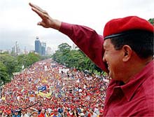 Hugo Chvez, presidente de Venezuela
