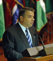 Canciller cubano dej inaugurado este lunes el segmento de altos funcionarios que alistarn los documentos de la XIV Cumbre del NOAL. Foto: Juvenal Baln