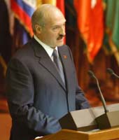 El Presidente de Belars, Aleksander Lukashenko. Foto: Ricardo Lpez Hevia