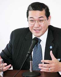 Surakiart Sathirathai, viceprimer ministro de Tailandia. Foto: Arnaldo Santos