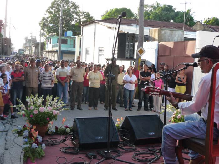 Il popolo d Guantánamo ha reso un commosso omaggio ai suoi martiri.