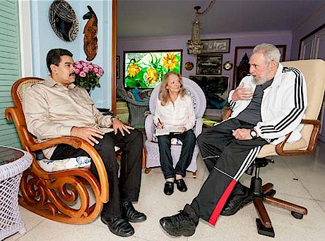 Fidel empfing Nicolás Maduro