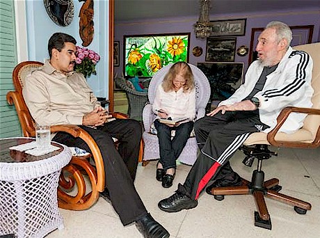 Fidel empfing Nicolás Maduro