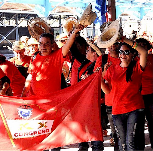 I delegati sono giunti nella capitale con un forte entusiasmo.