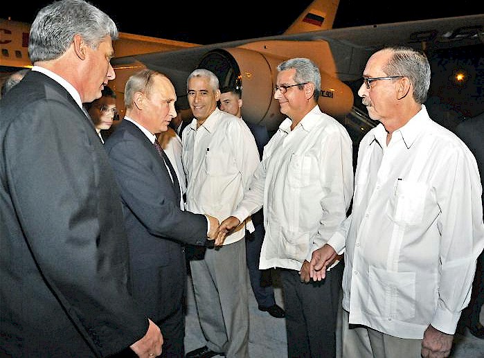 Russian President Vladimir Putin in Cuba